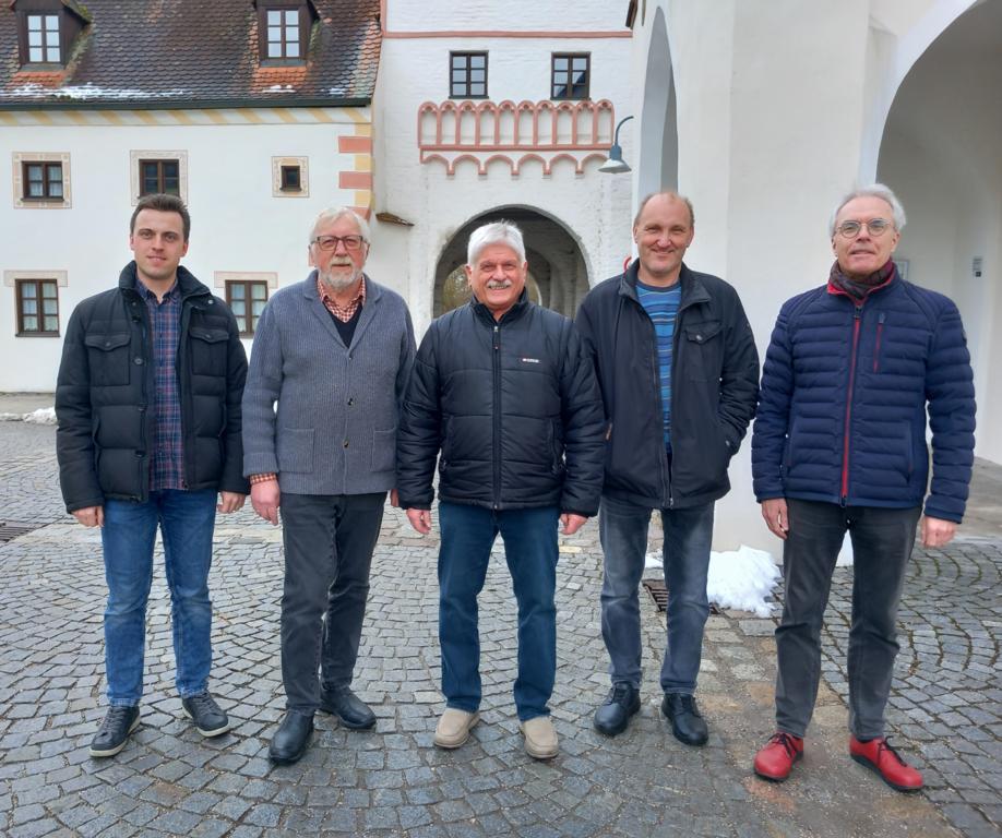 Redaktionsteam der "Gelben Blätter" des BLF