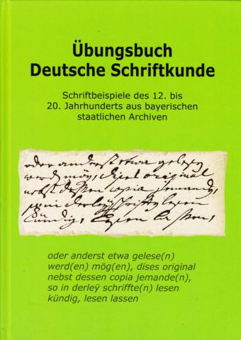 Cover-Bild: Übungsbuch Deutsche Schriftkunde