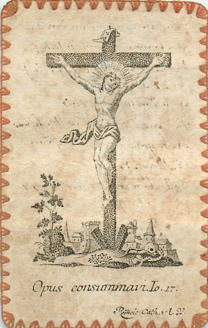 Sterbebild Klök Bildseite